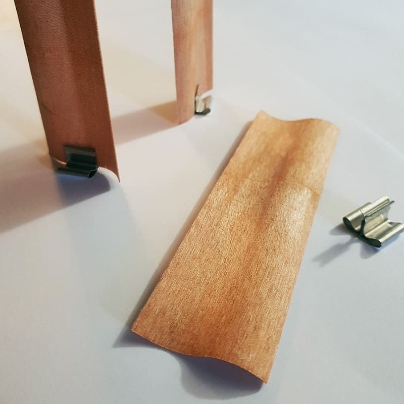 10 mèches design en bois avec socles 10 mèches design en bois avec socles