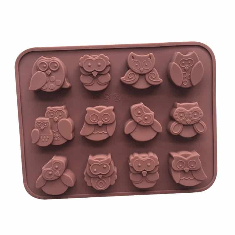 Moule silicone hiboux Moule silicone hiboux