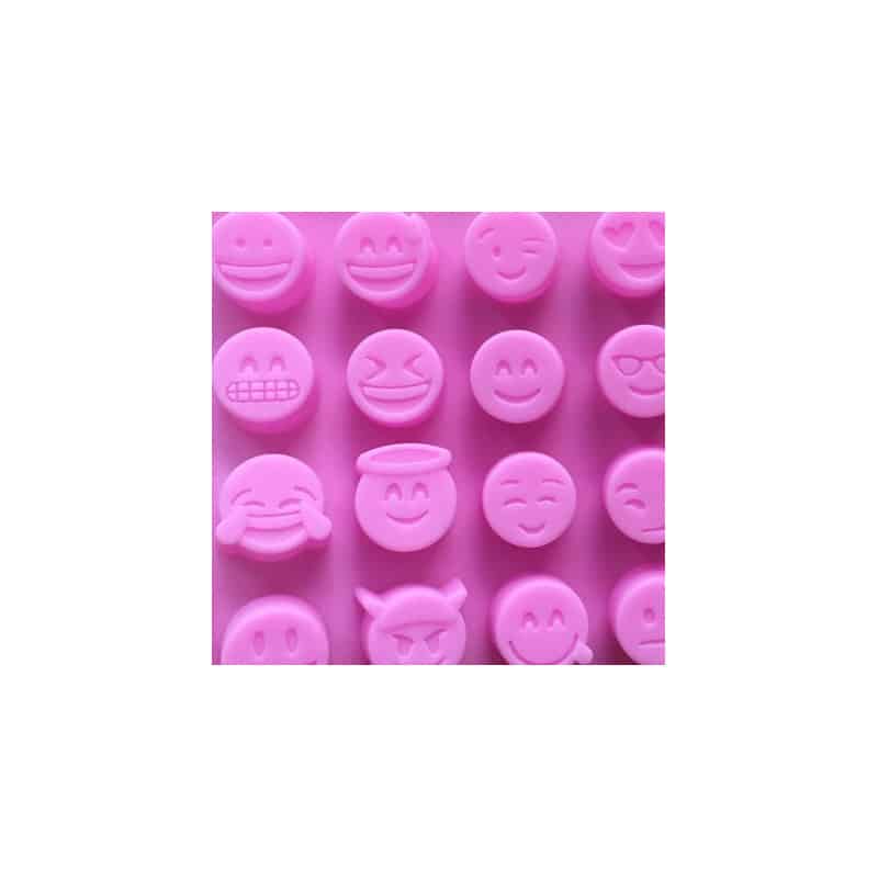 Moule silicone smileys Moule silicone smileys