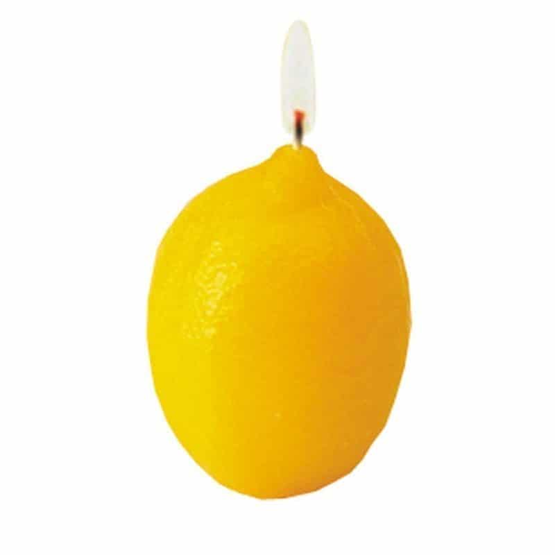 Citron - Moule en latex pour bougies Citron - Moule en latex pour bougies