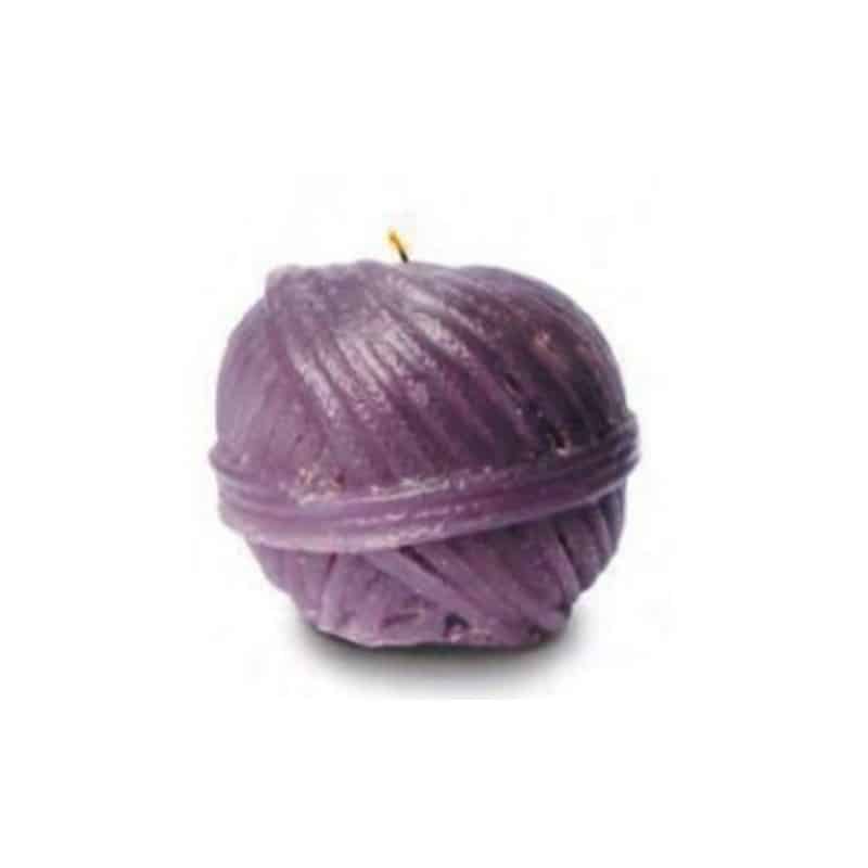 Pelote de laine - Moule en latex pour bougies Pelote de laine - Moule en latex pour bougies