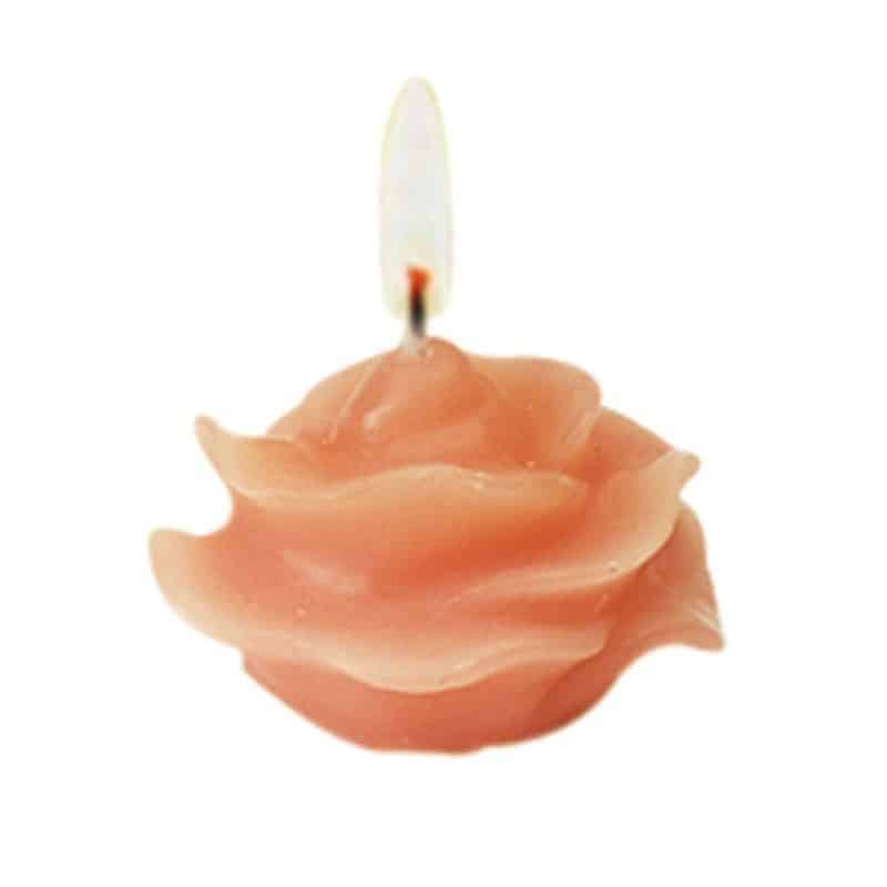 Rose - Moule en latex pour bougies Rose - Moule en latex pour bougies
