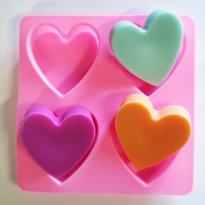Moule silicone cœurs Moule silicone cœurs